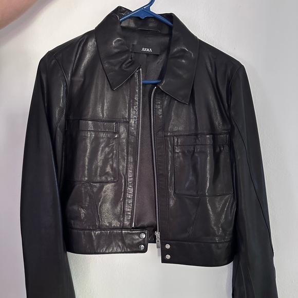 Black Leather Jacket - Picture 6 of 6